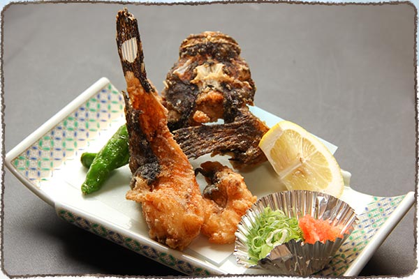 オコゼのから揚げ